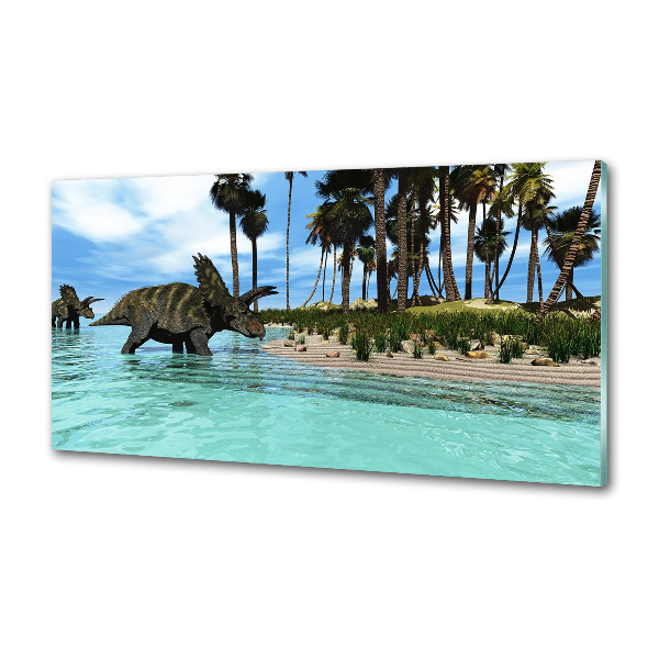 Spatplaat keuken Dinosaurussen