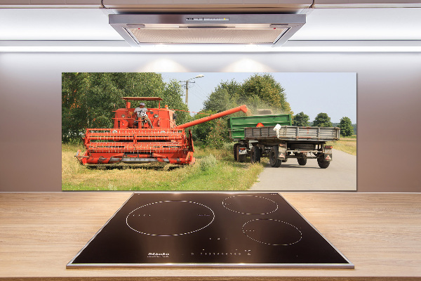 Glazen achterwand keuken Maaidorser