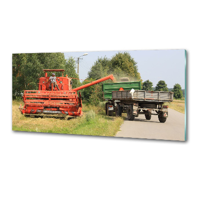 Glazen achterwand keuken Maaidorser