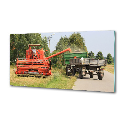 Glazen achterwand keuken Maaidorser