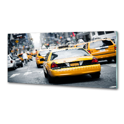Achterwand keuken New Yorkse taxi's