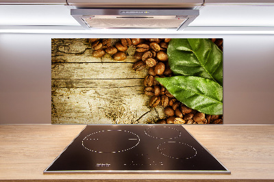 Spatscherm keuken Koffie en laurierblad