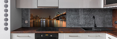 Spatscherm keuken Tussen de bruggen