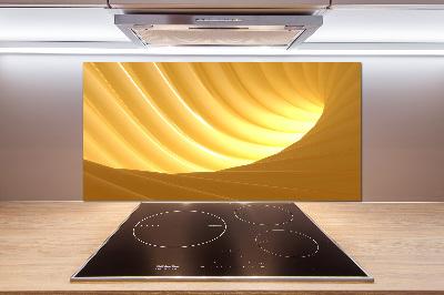 Glazen achterwand keuken Abstracte wervel