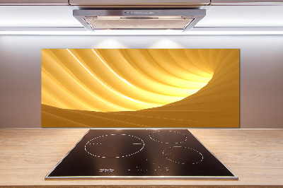 Glazen achterwand keuken Abstracte wervel