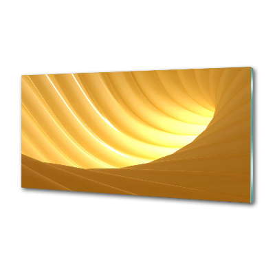 Glazen achterwand keuken Abstracte wervel