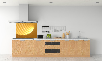 Glazen achterwand keuken Abstracte wervel