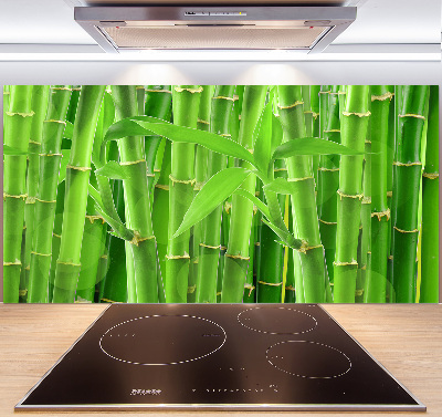 Achterwand keuken Bamboe