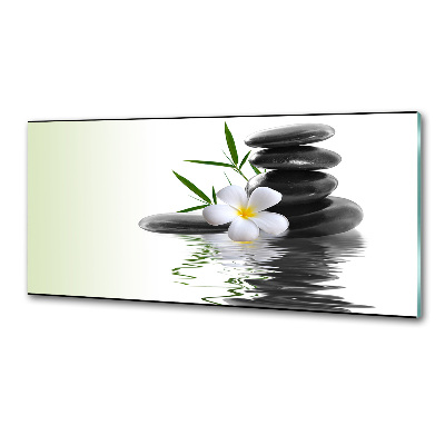 Spatscherm keuken Zen-stenen