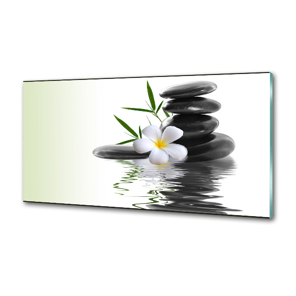 Spatscherm keuken Zen-stenen