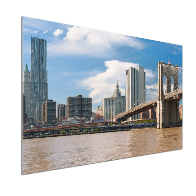 Keuken achterwand Brooklynbrug