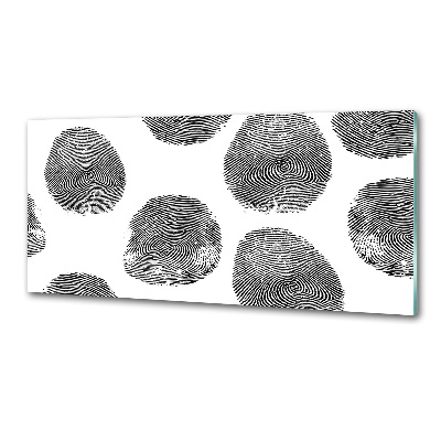 Keuken achterwand Vingerafdrukken