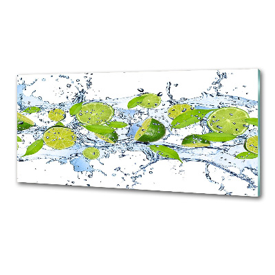 Achterwand keuken Limoenen en water