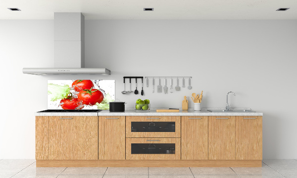 Achterwand keuken Tomaten en sla