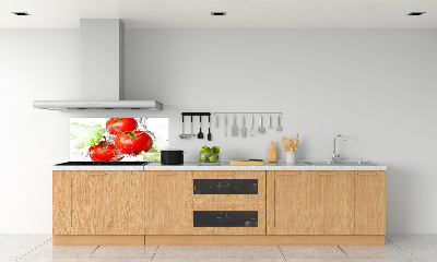 Achterwand keuken Tomaten en sla