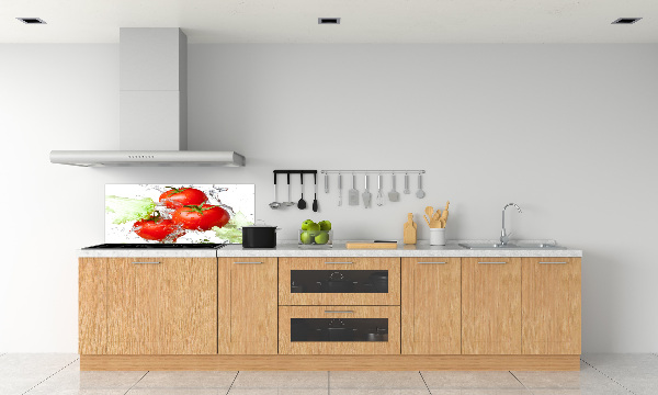 Achterwand keuken Tomaten en sla
