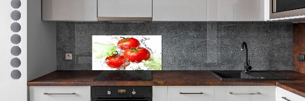 Achterwand keuken Tomaten en sla