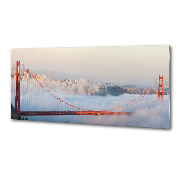 Spatscherm keuken San Francisco-brug