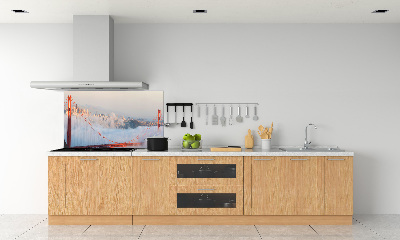 Spatscherm keuken San Francisco-brug