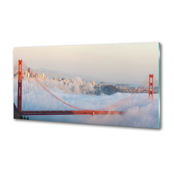 Spatscherm keuken San Francisco-brug