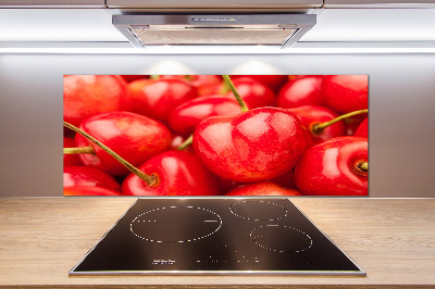 Spatplaat keuken Kers