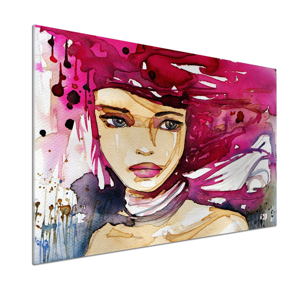 Keuken achterwand Abstracte vrouw