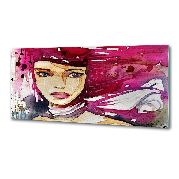 Keuken achterwand Abstracte vrouw