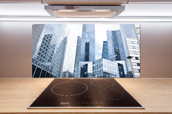 Keuken achterwand Wolkenkrabbers