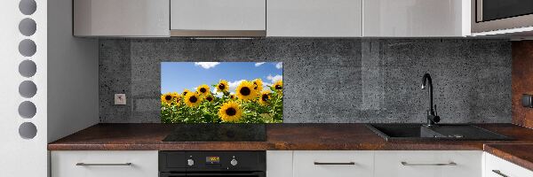 Keuken achterwand Zonnebloemen