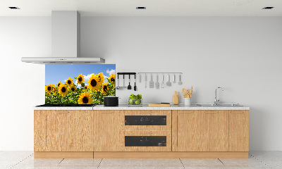 Keuken achterwand Zonnebloemen