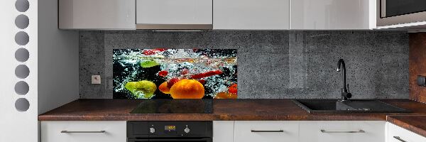 Keuken achterwand Fruit onder water