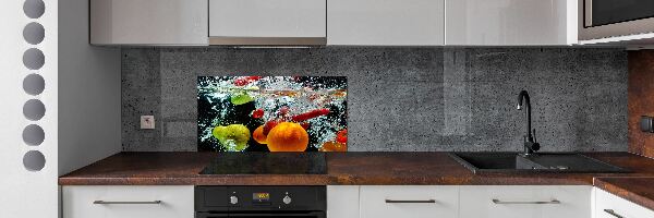 Keuken achterwand Fruit onder water