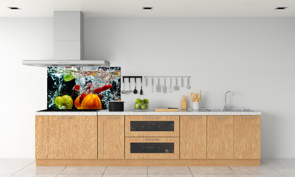 Keuken achterwand Fruit onder water