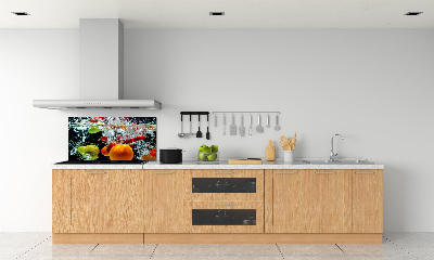 Keuken achterwand Fruit onder water