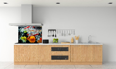 Keuken achterwand Fruit onder water