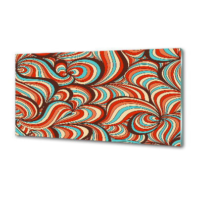 Achterwand keuken Wervelend patroon