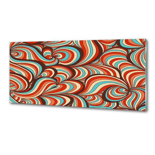 Achterwand keuken Wervelend patroon