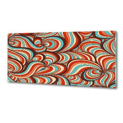 Achterwand keuken Wervelend patroon