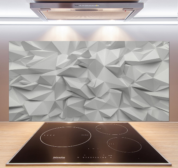 Achterwand keuken 3D-abstractie