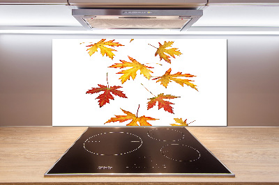 Spatscherm keuken Herfstbladeren
