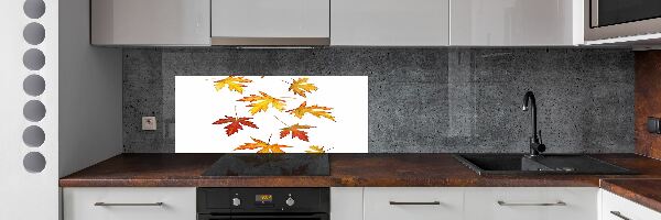 Spatscherm keuken Herfstbladeren