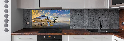 Spatplaat keuken Vliegtuig