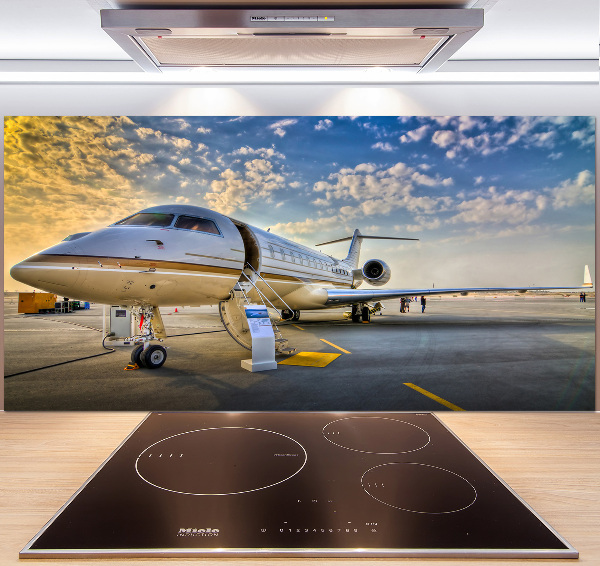 Spatplaat keuken Vliegtuig