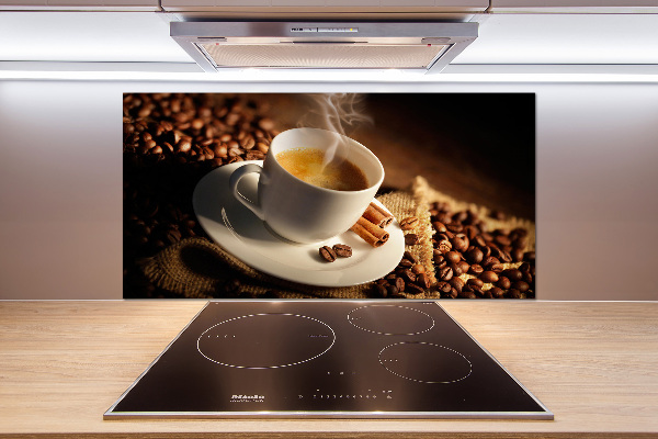 Keuken achterwand Koffie in een kopje