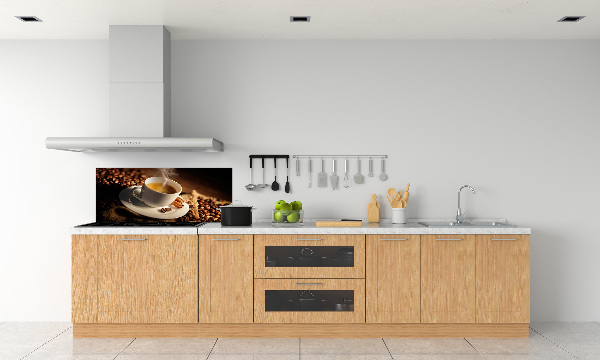 Keuken achterwand Koffie in een kopje