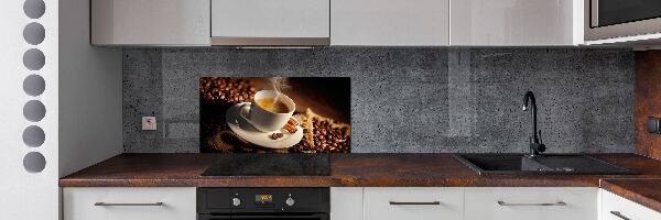 Keuken achterwand Koffie in een kopje