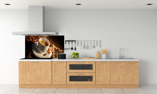 Keuken achterwand Koffie in een kopje