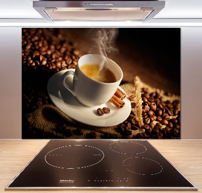 Keuken achterwand Koffie in een kopje