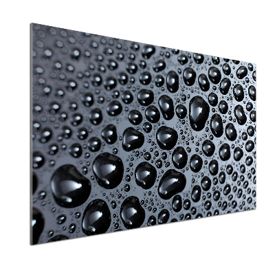 Keuken achterwand waterdruppels