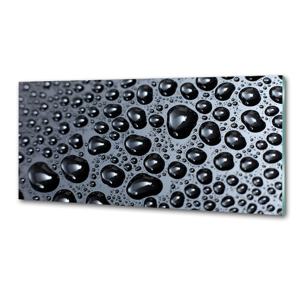 Keuken achterwand waterdruppels